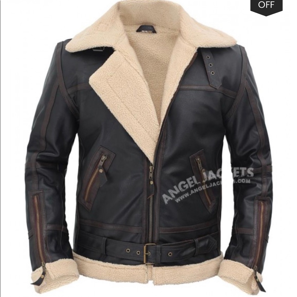 COPY - Alexander Winter Shearling Leather Aviator Jacket